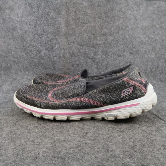 Skechers Shoes Womens 10 Slip On Sneakers S Sport Casual Comfort Trainers Active - Picture 5 of 12
